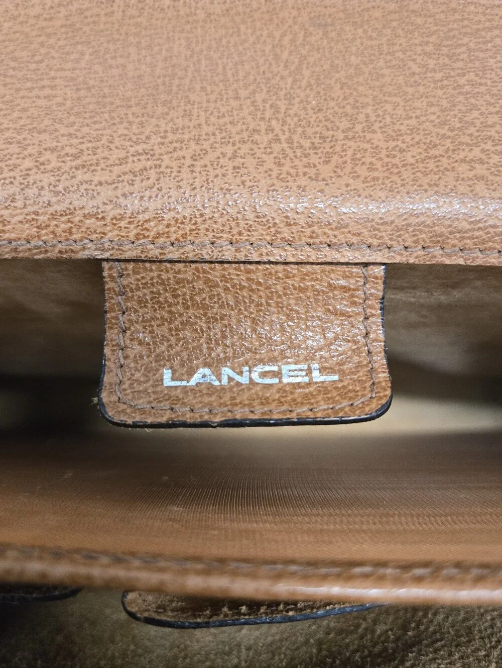 Lancel Made In ITALY Leather  Briefcase Excellent